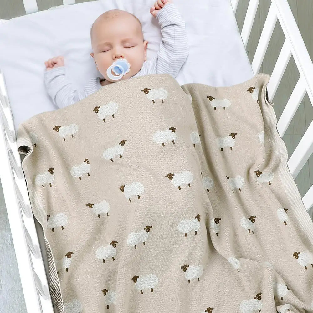 Newborn Swaddle Wrap Cotton Blanket