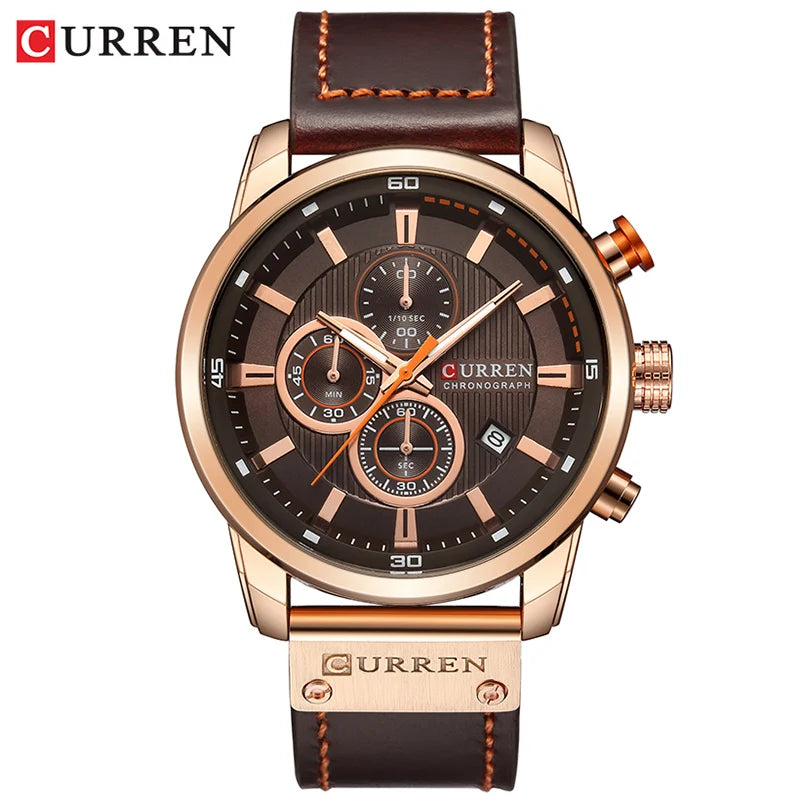 Luxury Chronograph Quartz Watch