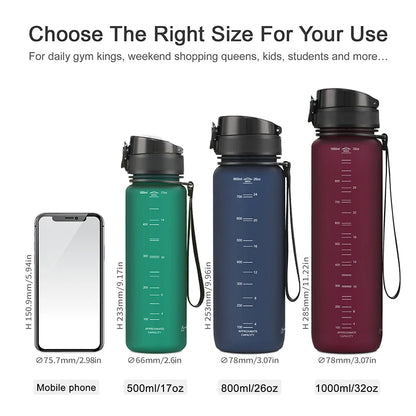 Portable Sports Water Bottle