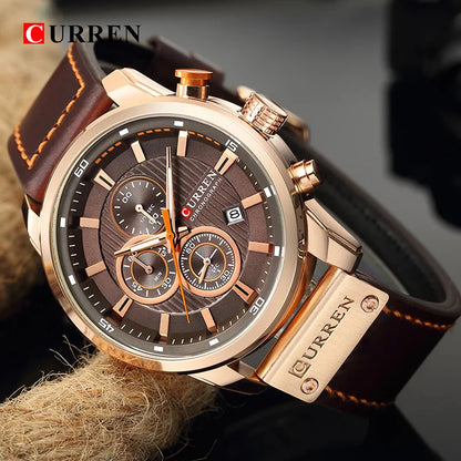 Luxury Chronograph Quartz Watch