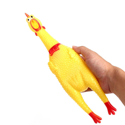 Pets Chicken Squeeze Sound Funny Toy