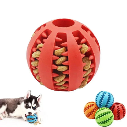 Dog Tooth Cleaning Food Ball Toy