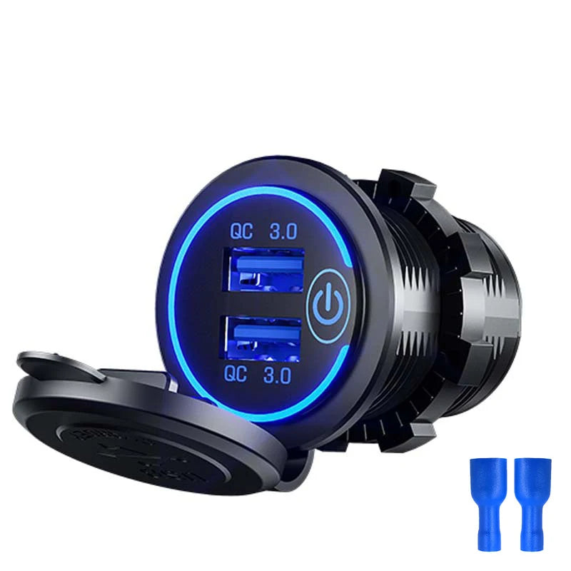 Quick 3.0 Dual USB Fast Car Charger