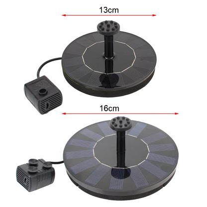 Solar Floating Bird Bath Water Pump