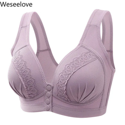 Women Sexy Front Closure Bra