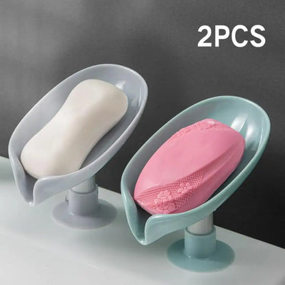 Suction Cup Leaf Soap Holder