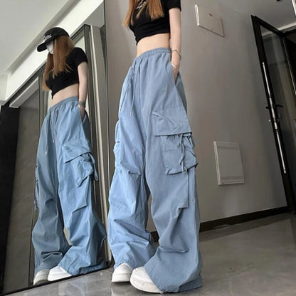 Women Hip Hop Y2K Cargo Pants