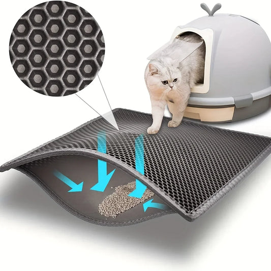 Cat Waterproof Non-slip Litter Mat