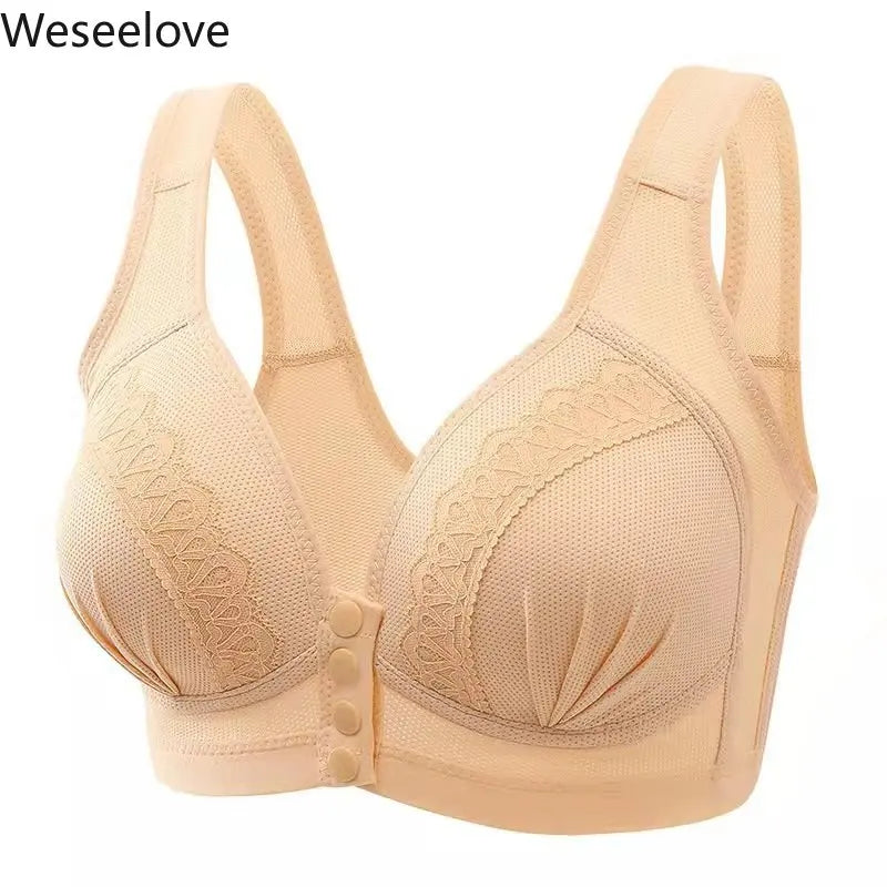 Women Sexy Front Closure Bra