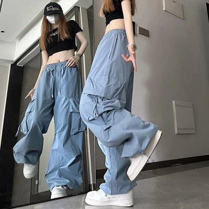 Women Hip Hop Y2K Cargo Pants