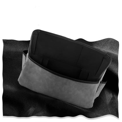 Leather Car Seat Middle Hanger Storage Bag