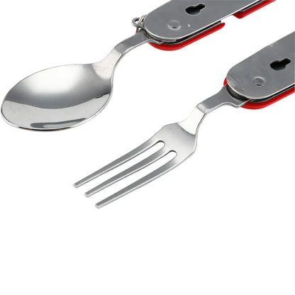 4 in 1 Outdoor Spoon Knife Fork