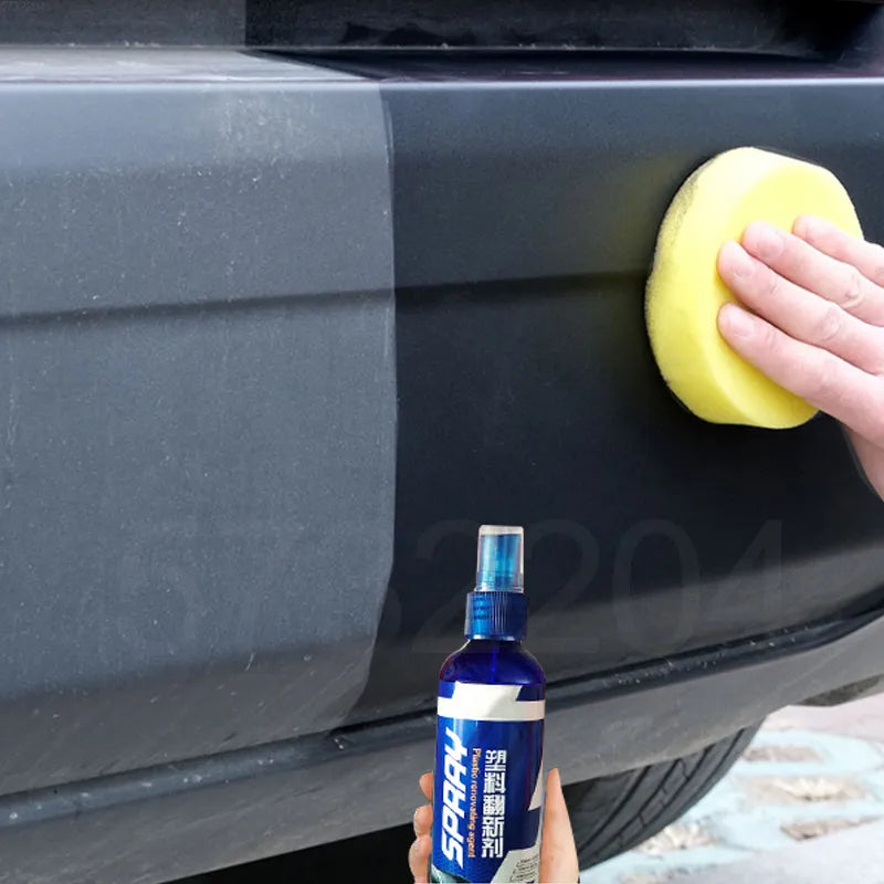 Auto Plastic Restorer Back Cleaning Polish