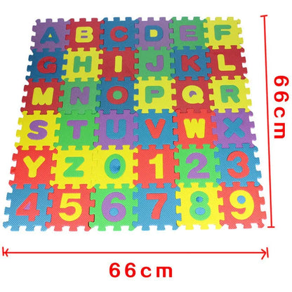 Children Mini Mats Alphanumeric Mat