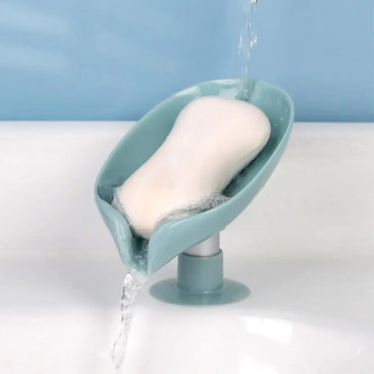 Suction Cup Leaf Soap Holder