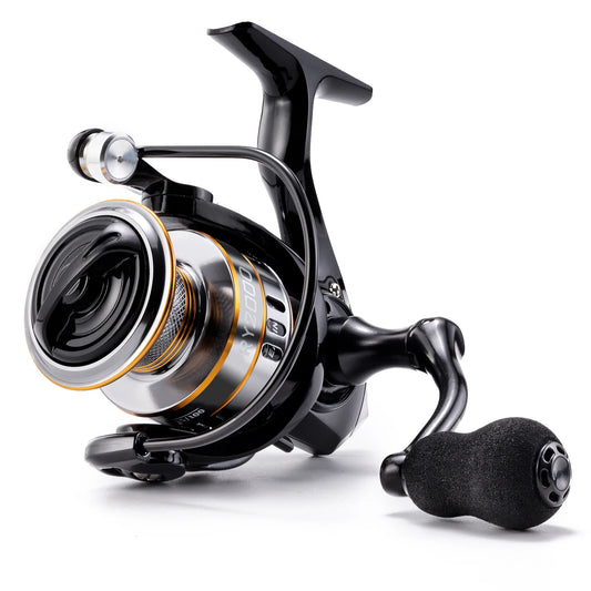 Smooth Metal Frame Fishing Reel