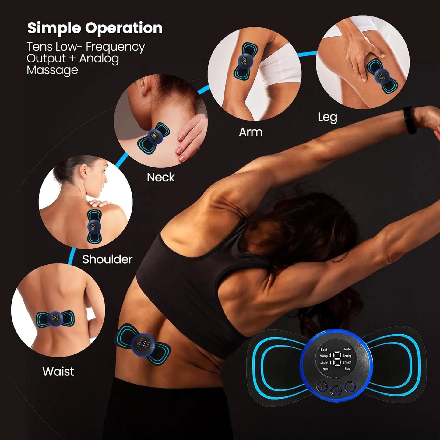 EMS Neck Pain Relief Massager