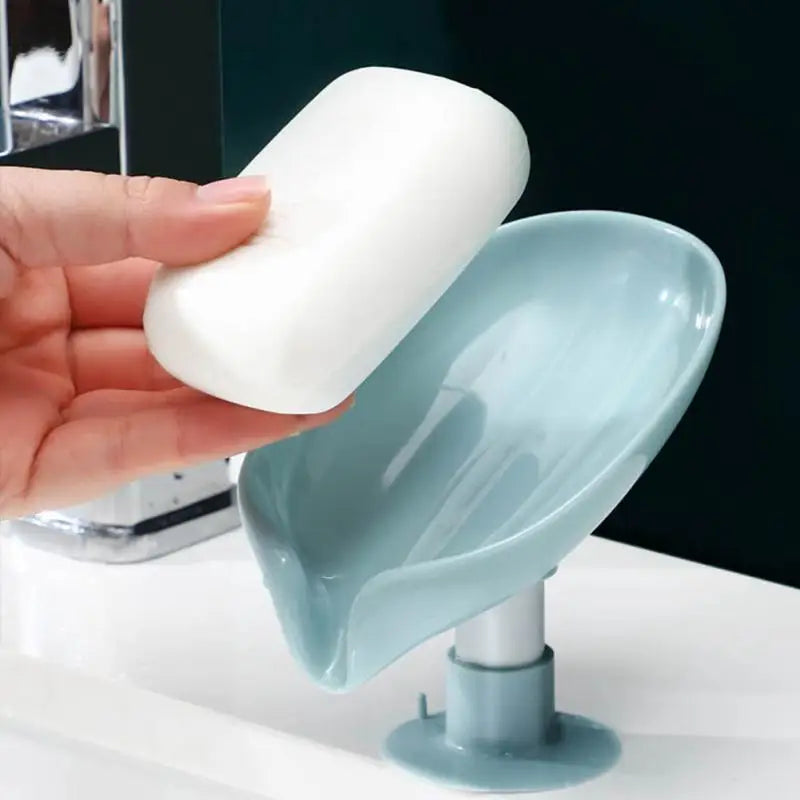 Suction Cup Leaf Soap Holder