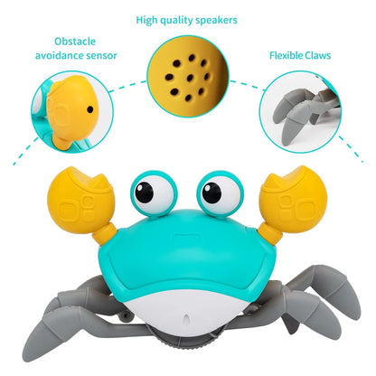 Baby Interactive Crawling Crab Toy