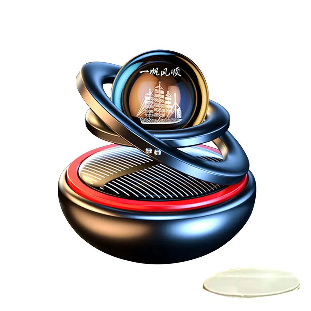 Rotating Solar Car Air Freshener