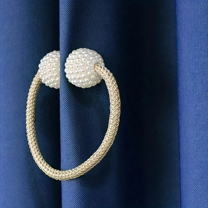 Magnetic Pearl Curtain Clip