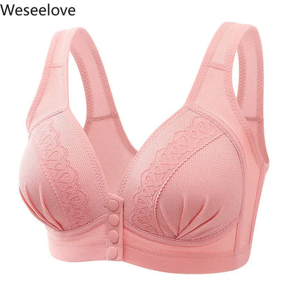 Women Sexy Front Closure Bra