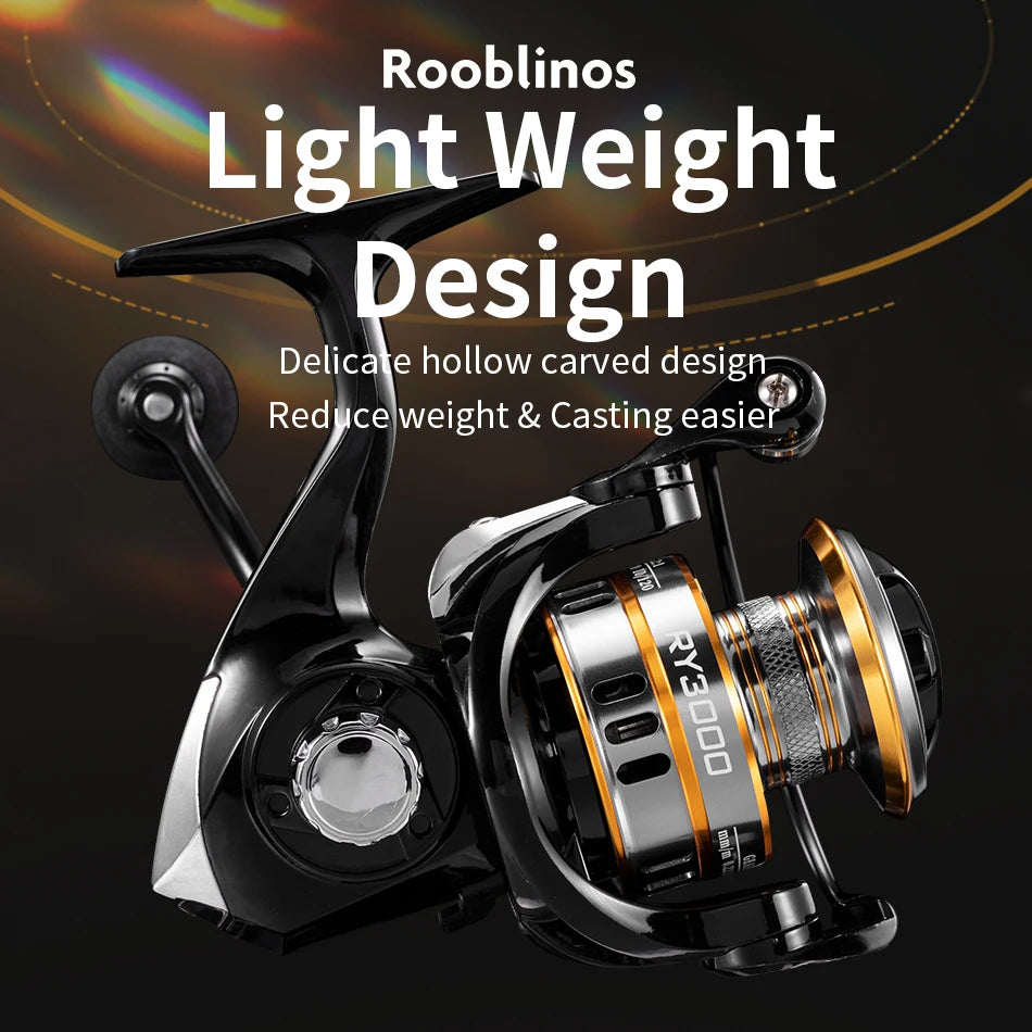 Smooth Metal Frame Fishing Reel