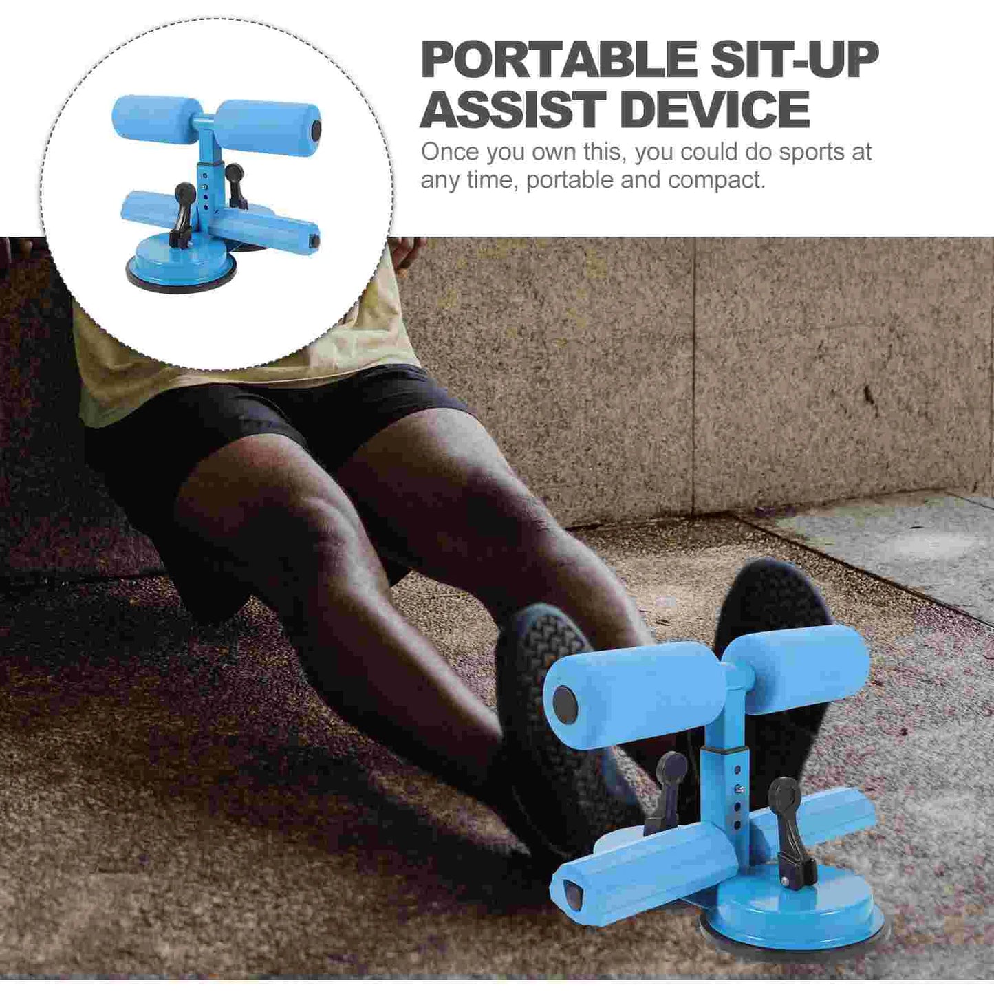 Adjustable Abdominal Fitness Crunches Device