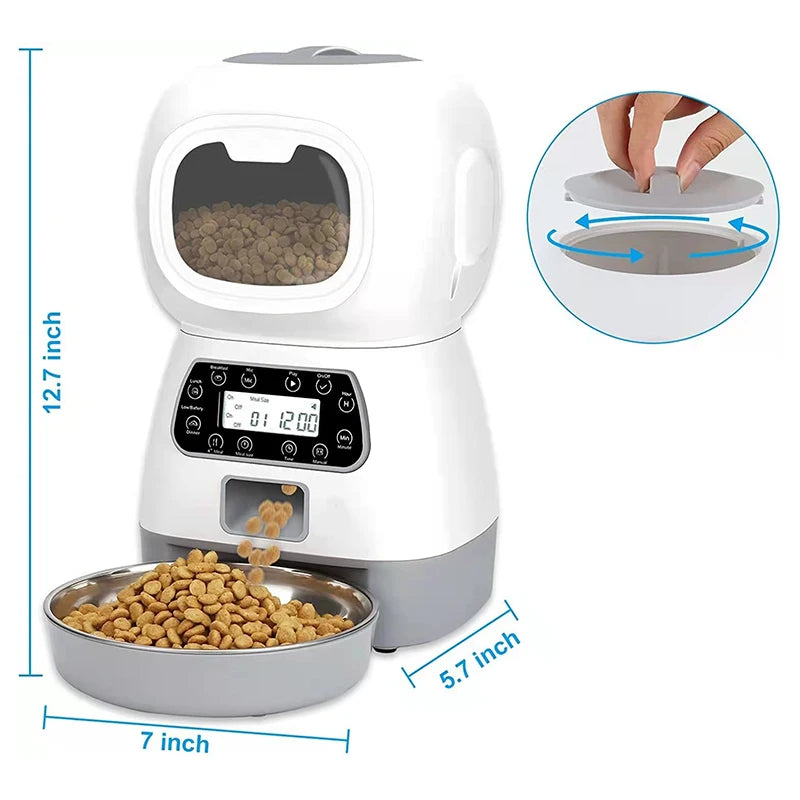 Pet Smart Automatic Food Feeder