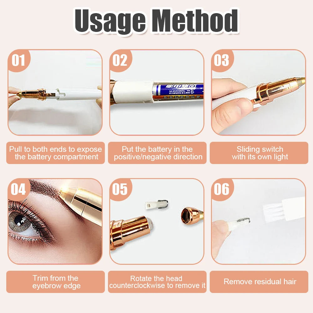 Women's Electric Eyebrow Trimmer