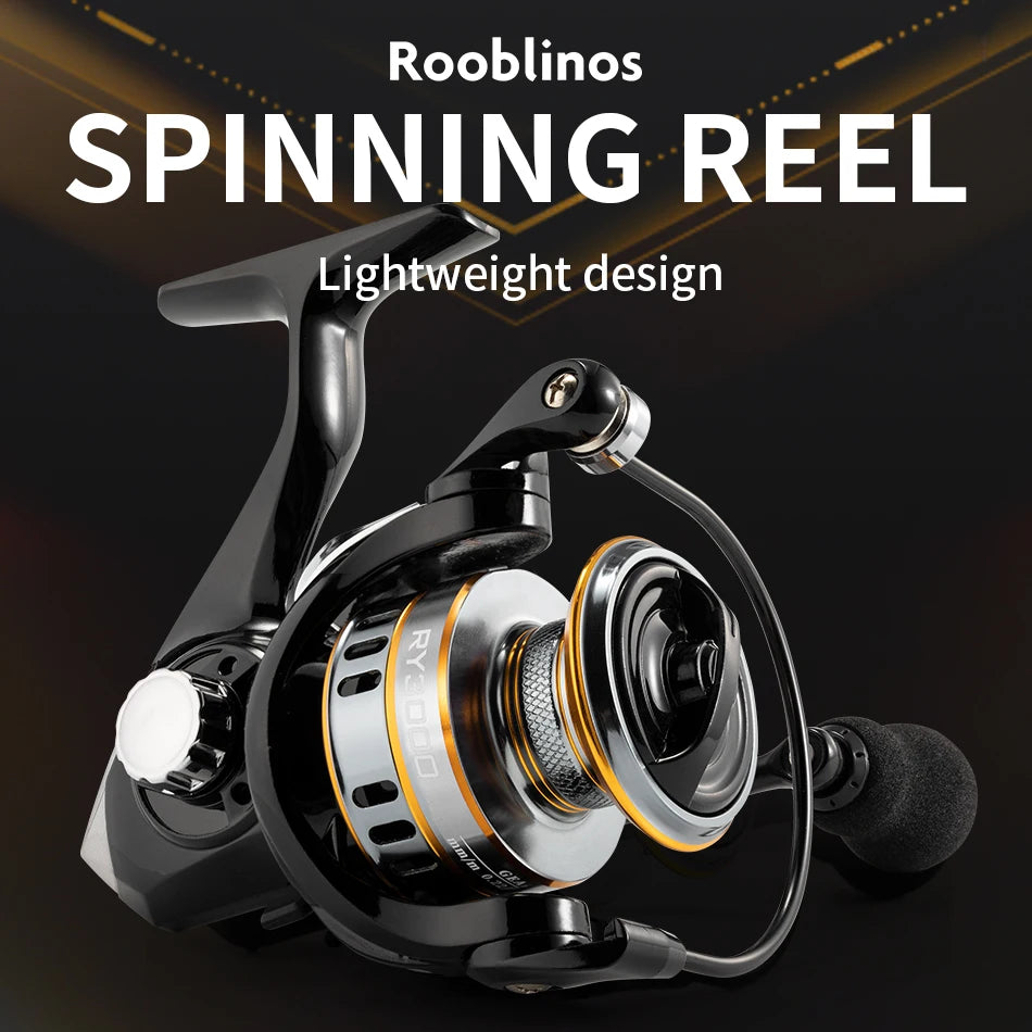 Smooth Metal Frame Fishing Reel